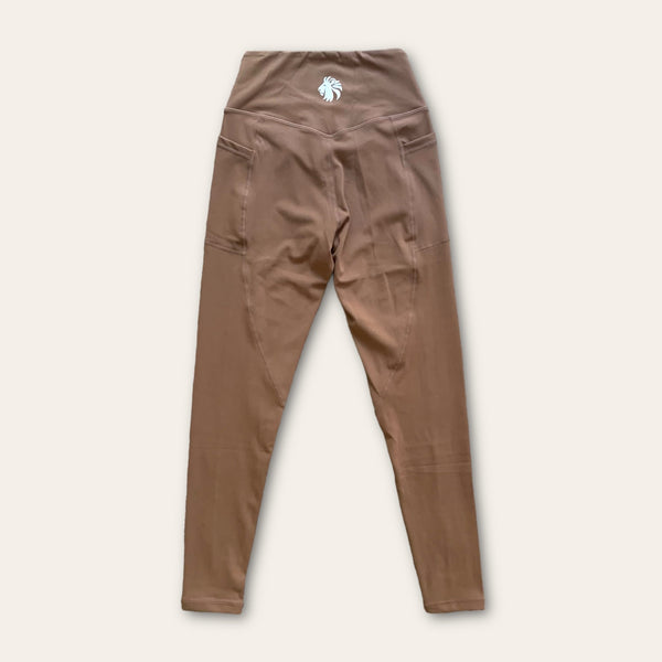 Crossover Leggings - Mocha