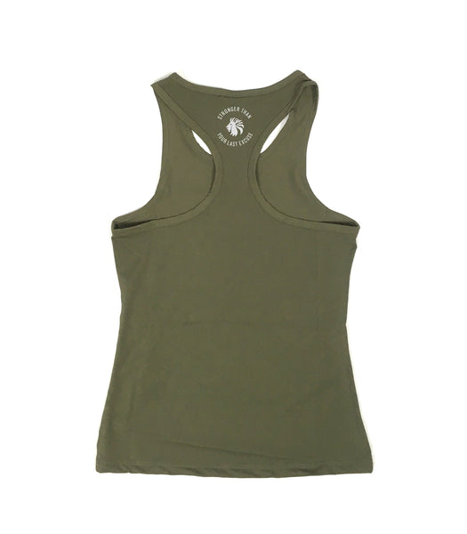 Breathe Easy Racerback - Olive Smoke *PLEASE READ DISCLAIMER*