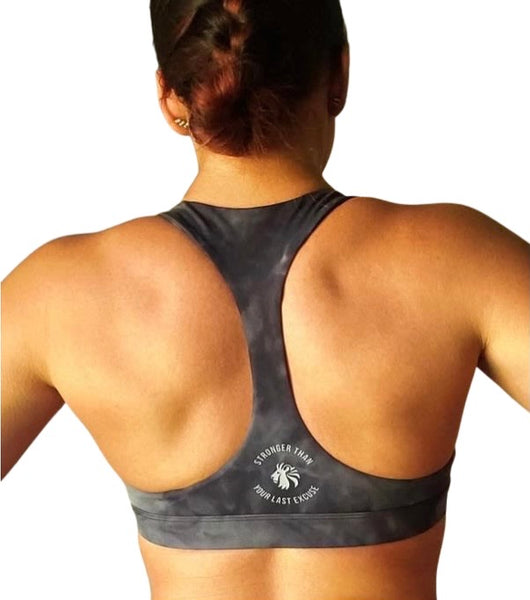 Limitless Sports Bra - Stormy Night Tie-Dye