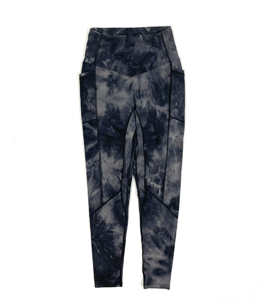 Limitless Leggings - Stormy Night Tie-Dye