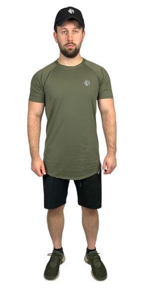 Perform Better Tee - Olive Smoke *PLEASE READ DISCLAIMER*