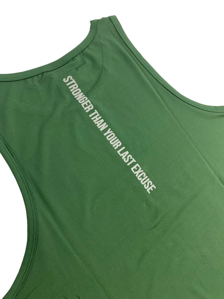 Ambition Training Tank - Dark Military Green
