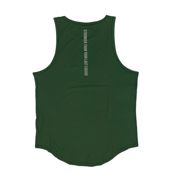 Ambition Training Tank - Dark Military Green