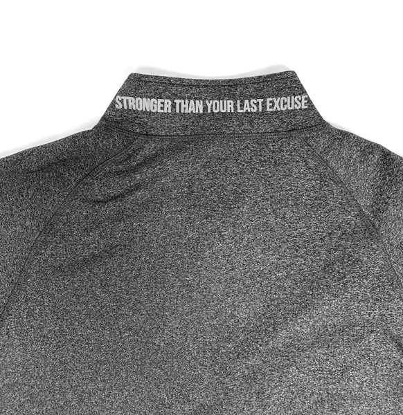 Elevate 1/4 Zip Pullover - Dark Heather Grey