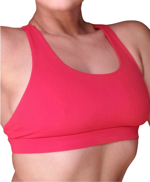 Limitless Sports Bra - Fiery Red