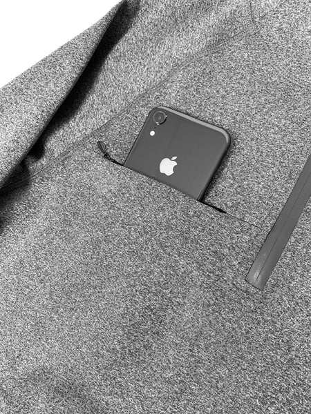 Elevate 1/4 Zip Pullover - Dark Heather Grey