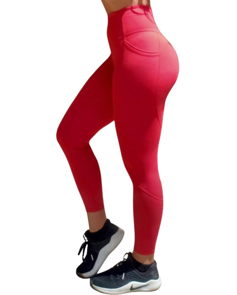 Limitless Leggings - Fiery Red