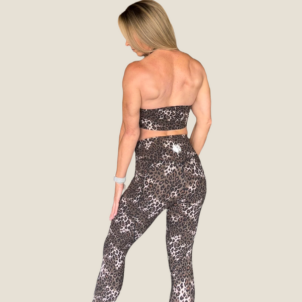 Conquer Leggings - Dark Cheetah