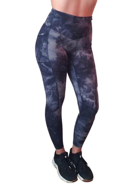 Limitless Leggings - Stormy Night Tie-Dye