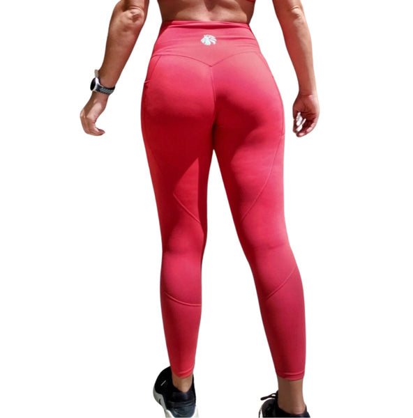 Limitless Leggings - Fiery Red
